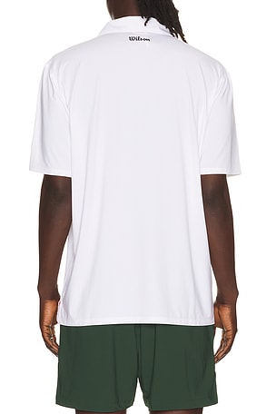 Wilson League Polo in White