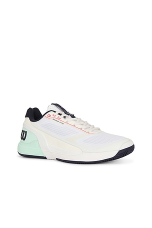 Wilson Rush Pro 5 Tennis Shoe in White