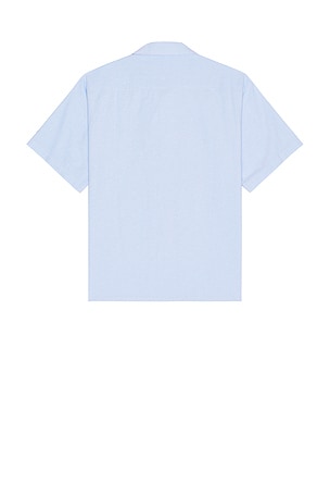 Worship Supplies Service Work Shirt in Baby Blue. Size S. Also