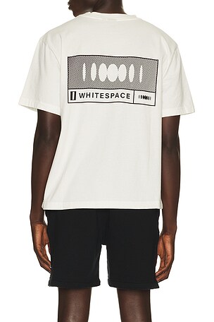 Whitespace Premium Graphic Tee in White