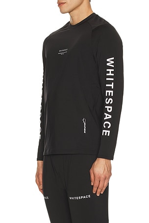 Whitespace Graphene Crew Neck in Black