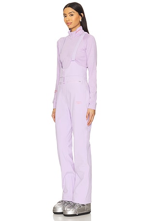 Whitespace High Waisted Riding Bib in Lavender