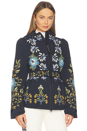 Whitespace x FARM Rio Ski Jacket in Black