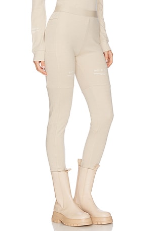 Whitespace Merino Baselayer Pant in Cream