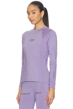 Whitespace Graphene Crew Neck Top in Lavender