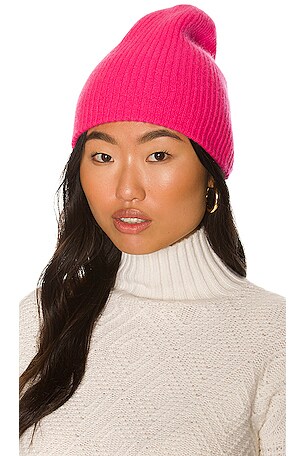 White + Warren Pink Beanie White + Warren Cashmere Beanie - Pink Hats, Accessories  main image 3
