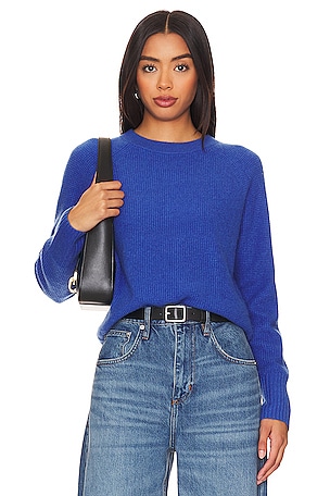 ANINE BING Jolie Sweater in Blue REVOLVE