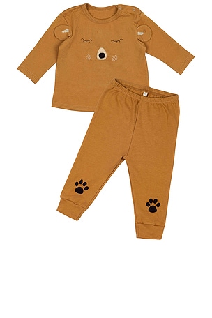 Kids Bear Two Piece Set Wild Wawa