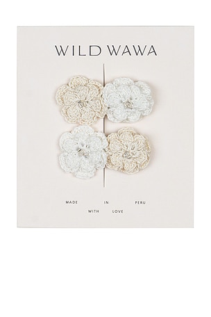 Kids Crochet Clip Set Wild Wawa