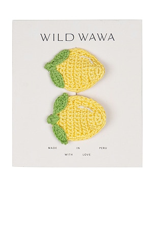 Kids Crochet Clip Set Wild Wawa