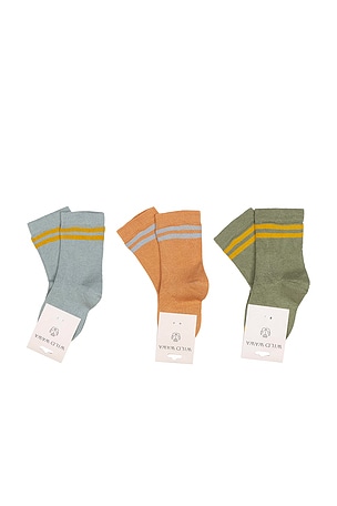 Retro Sock Set Wild Wawa