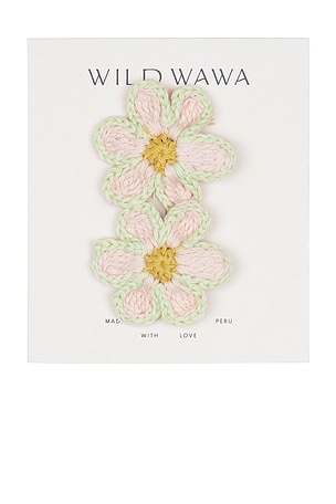 Crochet Clip Set Wild Wawa