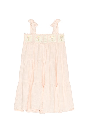 Wild Wawa Crochet Dress in Pink