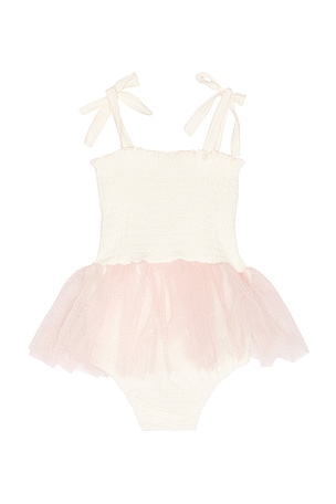 Wild Wawa Bows Tutu in Cream,Pink