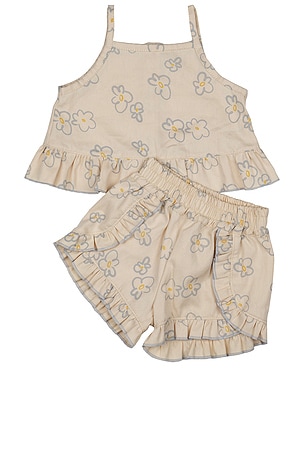 Kids Ruffle Short Set Wild Wawa