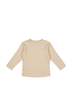 Kids Rib Turtleneck Top Wild Wawa