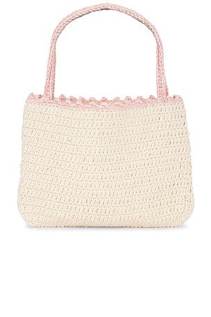 Wild Wawa Crochet Purse in Rose