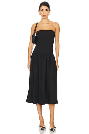 Strapless Corset Midi DressWeWoreWhat$148