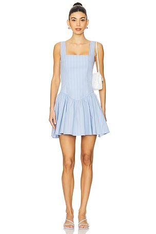 Corset Peplum Mini Dress WeWoreWhat