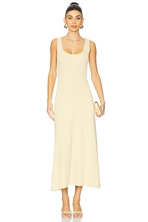 Ruched Strap Midi Dress WeWoreWhat