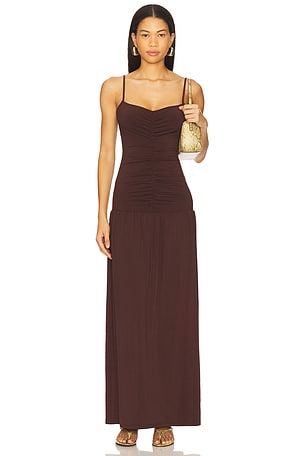 Ruched Front Scoop Maxi Dress WeWoreWhat