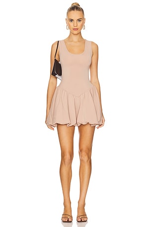 Deep V Bubble Dress WeWoreWhat