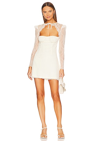 Long Sleeve Corset Mini DressWeWoreWhat$108