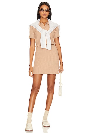 Cable Knit Polo Dress WeWoreWhat