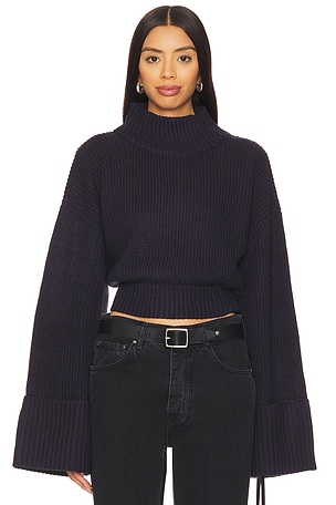 Cropped Turtleneck Sweater WeWoreWhat