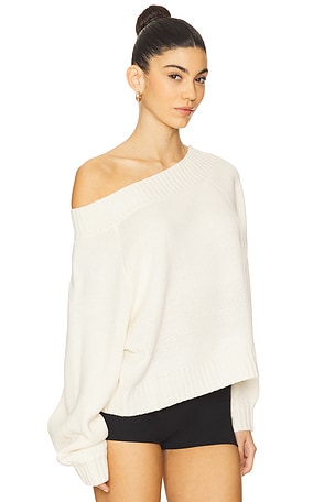 WeWoreWhat Off Shoulder Sweater in Ivory
