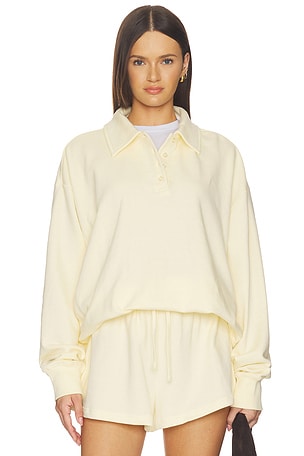 Henley Pull Over Sweatshirt WeWoreWhat