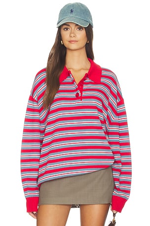 Henley Pull Over Sweatshirt WeWoreWhat