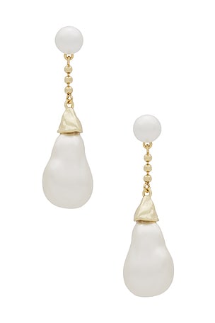 Pearl Dangle Earring WeWoreWhat