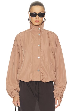 Funnel Neck Bomber Jacket WeWoreWhat