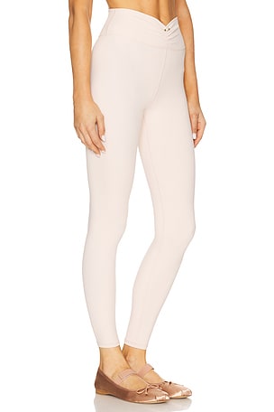 WeWoreWhat Ruched V Legging in Pink