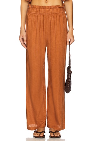 Paperbag Linen Pant WeWoreWhat