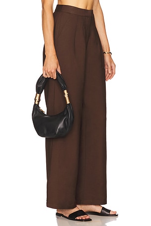 WeWoreWhat x REVOLVE Tailored Pant in Brown