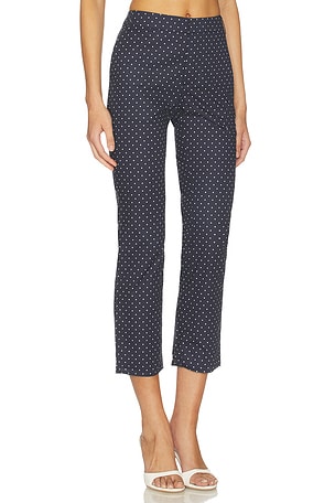 WeWoreWhat Button Front Pant in Navy