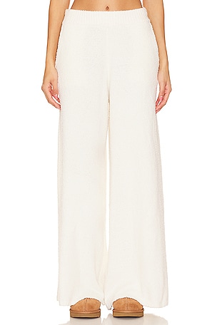 Theory High Waist Wide Trouser in White | REVOLVE
