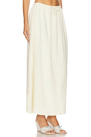 WeWoreWhat Tie Waist Skirt in Ivory. Size XXS. Also