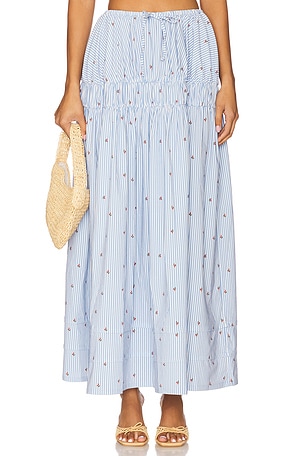 Tiered Midi Skirt WeWoreWhat