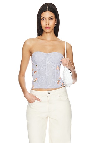 Lace Corset Top WeWoreWhat