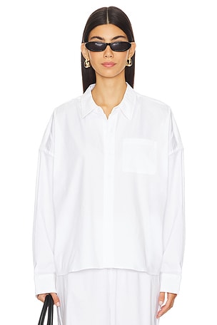 Cropped Button Front Shirt WeWoreWhat