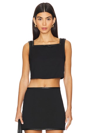 ТОП CROPPED SQUARE NECK WeWoreWhat