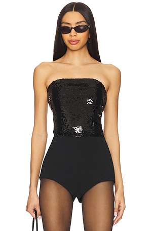 Sequin Corset Top WeWoreWhat