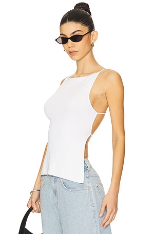 High Straight Neck Top WeWoreWhat