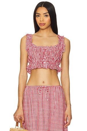 Ruffle Button Up Top WeWoreWhat