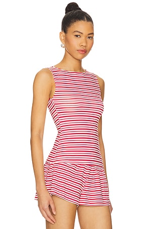 WeWoreWhat Muscle Tank in Red. Size XL. Also