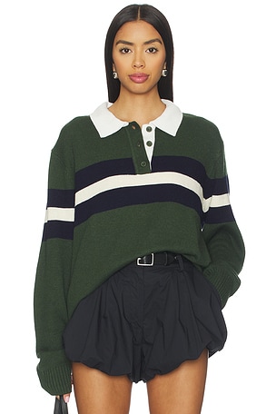 Knitted Rugby Shirt WeWoreWhat