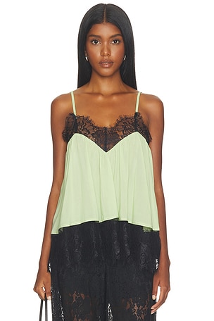 TOP CAMISOLA EM VOILE DE RENDA LACE VOILE CAMI TOP WeWoreWhat